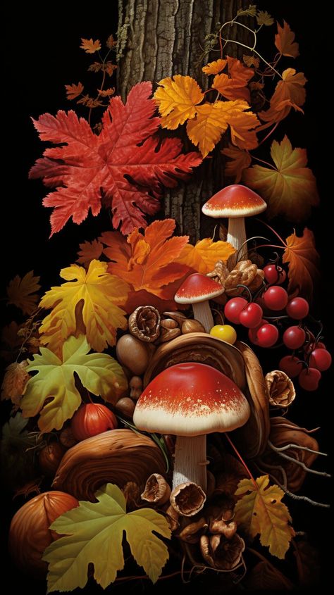 Embrace the warm and rustic charm of autumn with our Autumn Phone Background Bundle. This bundle includes five cozy fall wallpapers featuring delightful elements such as acorns, pine cones, cranberries, leaves, and mushrooms. 🍁 What's Included 🍁 Set of 5 high-resolution autumn phone backgrounds, perfect for decorating your digital device. These digital downloads bring the essence of fall to your device instantly. Please note that this listing is for digital downloads only; no physical items wi Vintage Phone Backgrounds, Autumn Objects, Autumn Phone Backgrounds, Fall Backgrounds Wallpapers, Autumn Potpourri, Vintage Halloween Wallpaper, Asian Scenery, Christmas Phone Backgrounds, Autumn Mushrooms