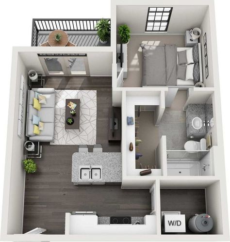 Dream House Design Loft Apartment Layout Floor Plans, Small Apartment Layout Floor Plans, Modern Apartment Layout, Apartment 3d Floor Plans, Apartment Complex Layout, Small Apartment Design Layout, One Bedroom Apartment Ideas Floor Plans, Apartment Complex Floor Plan, Apartment Layout Floor Plans