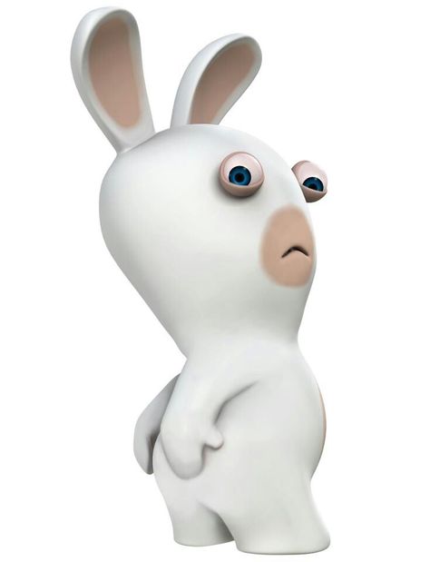 Rabbids Invasion Aesthetic, Rabbit Invasion, Rabbids Invasion, Rabbit Icon, Circus Monkey, Zbrush Character, Cartoon Crazy, Bunny Party, Rabbit Cartoon