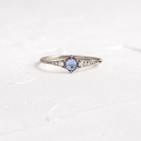 Senior Rings, Melanie Casey, Handcrafted Engagement Ring, Sapphire Engagement Rings, Cute Engagement Rings, Ring Styles, Montana Sapphire, Necklace Chain Lengths, Ring Collection