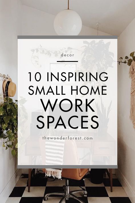 Home Work Space, Tiny Home Office, Tiny Office, Small Workspace, Study Room Design, Mini Office, Small Space Office, Desks For Small Spaces, Work Space Organization