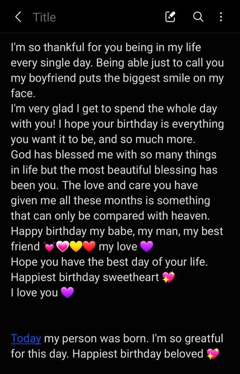 Bday Wishes For My Love, Things To Tell Your Boyfriend On His Birthday, Birthday Wish Quotes For Boyfriend, Happy Birthday To Bf Text, Wish Birthday Boyfriend, Boyfriend Day Wishes For Boyfriend, Birthday For Boyfriend Quotes For Him, Birthday Wishes For My Love Heart, Cute Letters To Boyfriend Birthday