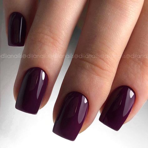 Ongles Gel Violet, Wine Nails, Gel Nail Art Designs, Subtle Nails, French Acrylic Nails, Oval Nails, Hot Nails, Elegant Nails, Classy Nails