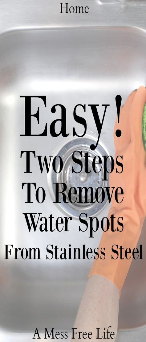 Remove Water Spots, Remove Water Stains, Dusting Spray, Stainless Sink, Glass Cooktop, Deep Cleaning Tips, Hard Water Stains, Stainless Steel Sink, Stainless Steel Cleaning