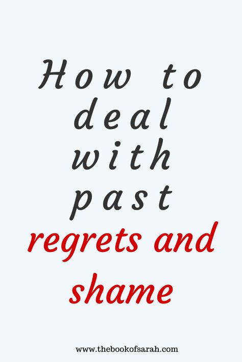 Deal with regrets and shame #regrets #shame #guilt How To Deal With Regret, Releasing Shame, Overcoming Guilt, Live Without Regrets, Guilt Quotes, Guilt Shame, Dealing With Guilt, Guilt And Shame, List Of Affirmations