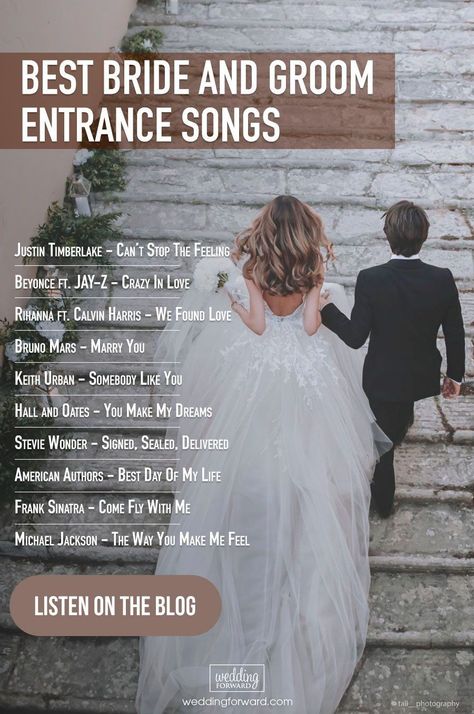 First Dance Songs Country, Reception Entry Songs, Best First Dance Songs Wedding, Bride And Groom Reception Entrance Songs, Wedding Song Ideas, Grand Entrance Wedding Songs, Country First Dance Songs, Wedding Reception Entrance Songs, Pop Up Wedding