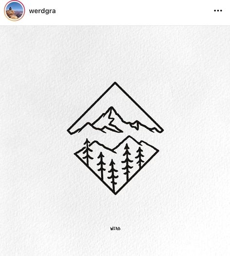 Simplistic Mens Tattoos, Continuous Line Mountain Tattoo, Geometric Mountain Tattoo Simple, Mountain Sketch Tattoo, Mountain In Triangle Tattoo, Whistler Mountain Tattoo, Rocky Mountain Tattoo Simple, Tattoo Ideas Nature Simple, Simple Adventure Tattoos