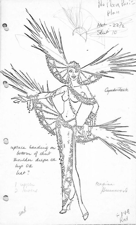 Red Showgirl Finale Costume designed by Bob Mackie Show Girl, Dark Fairycore, Bob Mackie, Wonderful Words, Girl Costumes, Figurative Art, Costume Design, Moose Art, Red