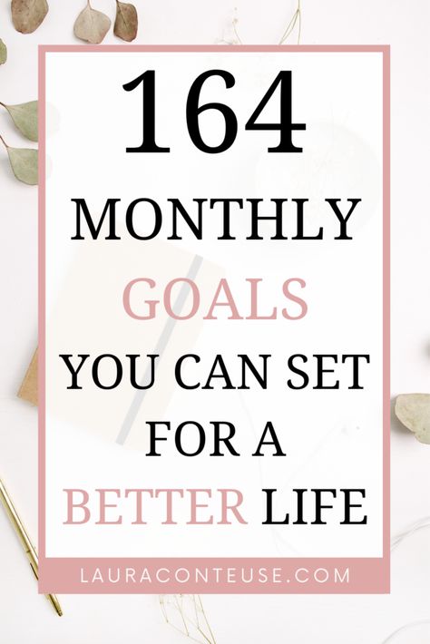 New Month New Goals, Goals To Set, Productive Things To Do, Life Management, New Goals, Personal Improvement, Monthly Goals, Get My Life Together, Life Improvement