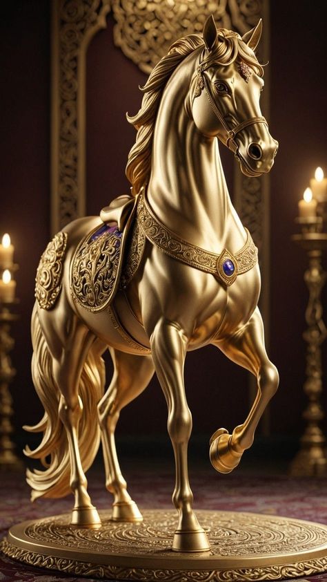 Small Horse Tattoo, Arabic Horse, Modern Wallpapers, Wild Animal Wallpaper, Lucky Wallpaper, Golden Horse, Beautiful Horse Pictures, Horse Statue, Hanuman Pics