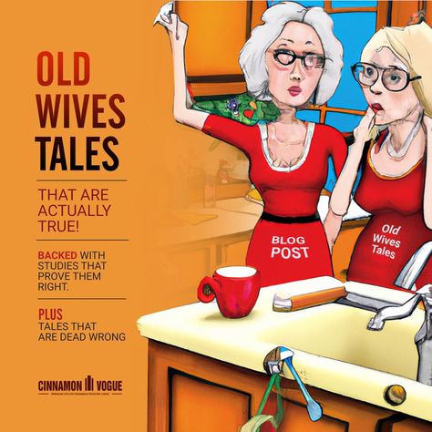 Turns out many on old wives tales are true. We look at 18 old wives tales that are true, 8 that partly true and 12 that are not true. Old Wives Tales, Senior Games, Old Wives Tale, Wives Tales, Improve Memory, Improve Mood, Drink Milk, In Depth, Ny Times