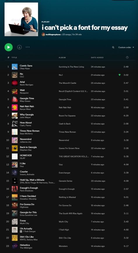 Cas Full Edit Mode, Spotify Playlist Names, Playlist Names, Playlist Names Ideas, Music Recommendations, Spotify Playlists, Names Ideas, Myself Essay, Random Memes