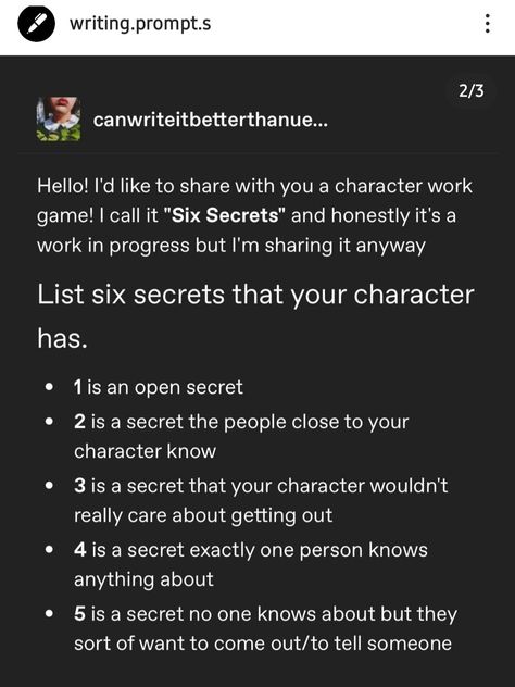 Goals For Characters, Conflict Between Characters, Private School Writing Prompts, Types Of Characters In A Story, Fantasy Writing Tips Magic, Character Creation Memes, Dming Tips, Healer Oc, Character Secrets