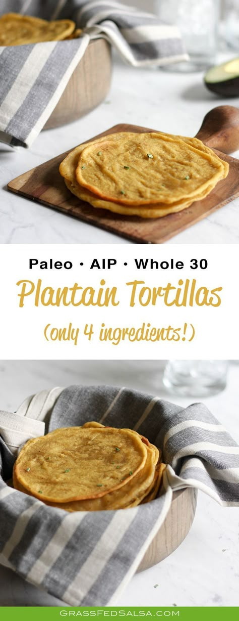 Plantain Tortillas, Whole30 Beef Recipes, Autoimmune Paleo Recipes, Plantain Recipes, Quick Diet, Aip Paleo, Paleo Lunch, Aip Recipes, Paleo Whole 30