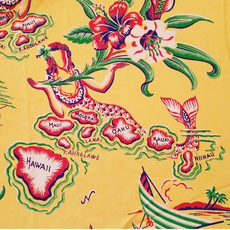 Traditional Hawaiian Art, Hawaiian Folk Art, Tornado Room, Hawaiian Mermaid, Tropical Princess, Hawaii Pattern, Tiki Hawaii, Bus Art, Hawaiian Dancers