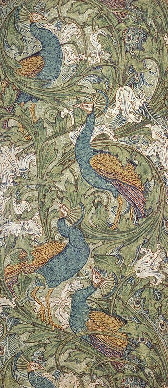 Papier Peint Art Nouveau, Nouveau Wallpaper, Painting Peacock, Art Nouveau Wallpaper, Peacock Garden, Peacock Wallpaper, Design Art Nouveau, Walter Crane, Garden Wallpaper