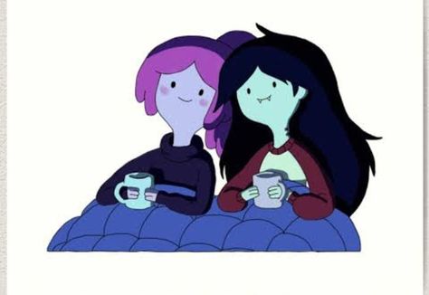 Marceline Sticker, Bubblegum And Marceline, Marceline And Princess Bubblegum, Marceline And Bubblegum, Adventure Time Marceline, Band Stickers, Princess Bubblegum, Cartoon Pics, Sticker Art