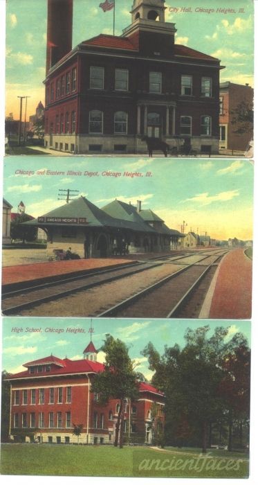 Chicago Heights, Illinois 1920's Paducah Kentucky, Chicago Heights, Park Forest, Chicago History, 80s Vintage, Chicago Illinois, Vintage Pictures, House In The Woods, Loved Ones