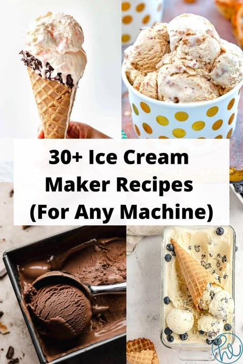 Homemade Ice Cream Maker Recipes, At Home Ice Cream, Ice Cream Machine Recipes, Cuisinart Ice Cream Maker Recipes, Homemade Ice Cream Maker, Homemade Ice Cream Recipes Machine, Home Ice Cream, Best Homemade Ice Cream, Ice Cream Recipes Machine