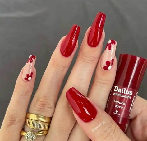 Nails Care, Red Acrylic Nails, Summery Nails, Casual Nails, Work Nails, Classic Nails, Fire Nails, Dream Nails, Pretty Acrylic Nails