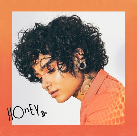 Honey - Kehlani Honey Kehlani, Photowall Ideas, Rap Album Covers, Cool Album Covers, Rap Albums, Iconic Album Covers, Music Album Covers, Orange Aesthetic, Kehlani