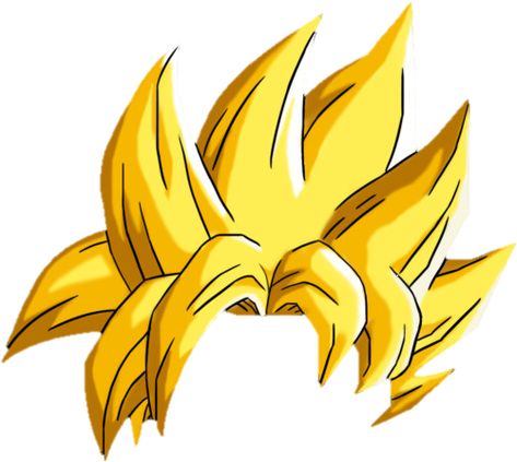 Goku Hairstyle, Dragon Ball Hair, Super Saiyan Hair, Goku Png, Goku Hair, Dbz Super, Goku Super Saiyan Blue, Dbz Drawings, Ball Hair