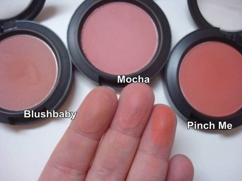 If you know me, you��ll know my love for MAC Cosmetics is infinite. I love the quality and I love the color selection. Mac Mocha Blush, Blush Mac, Mac Blush, Concealer Palette, Makeup Is Life, Pinch Me, Blush Highlighter, Best Beauty Tips, Makeup Swatches