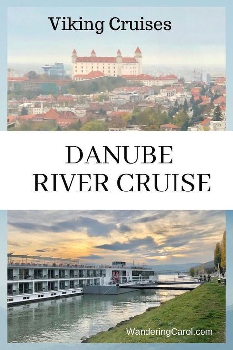 If you are thinking of doing a Danube River Cruise in Europe, read this Viking River Cruise Danube Waltz review. Cruising Europe is an easy way to travel, and this week-long river cruise starts in Passau, Germany, and ends in Budapest in Hungary, with some beautiful scenery, vibrant cities and picturesque towns along the way. Viking Cruises are known for their great food, included excursions and good service.  #RiverCruise #Europe #Danube #Travel #VikingCruises #VikingCruise  via @WanderingCarol Viking River Cruise Danube, Viking River Cruise, Passau Germany, River Cruises In Europe, Danube River Cruise, European River Cruises, Cultural Travel, Viking Cruises Rivers, Viking Cruises