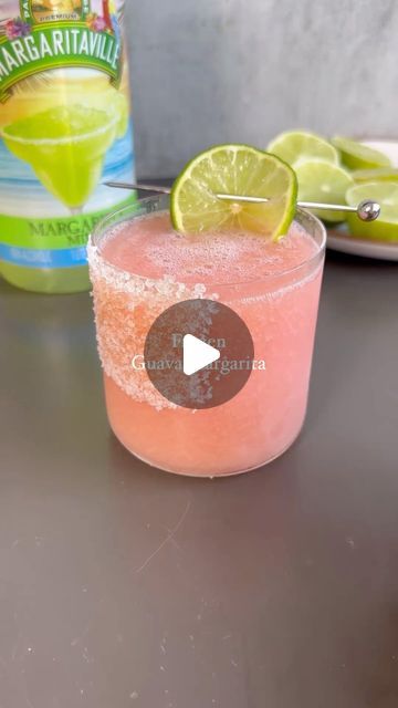 128K views · 14K likes | Danica Frye l cocktails + mocktails on Instagram: "Today is National Margarita Day, and since it’s 5 o’clock somewhere I’m celebrating with my friends at @margaritavillefoods! This frozen guava margarita will take you straight to paradise, I promise. 

Recipe:
2 oz tequila
3 oz @margaritavillefoods margarita mix
1 oz orange liqueur
1 oz guava syrup 
1 cup ice 

Add ingredients to blender, adding more ice if needed. Garnish with lime wheel and enjoy! 

You can find this margarita mix, or their mango one, online at margaritavillefoods.com or use their store locator to find it in person. Cheers! #ad 

#margarita #tequila #margaritaville #cocktails #drinks #frozendrinks #cocktailrecipes" Margaritaville Cocktails, Guava Syrup, Guava Margarita, Margarita Tequila, Margarita Day, National Margarita Day, Summer Drinks Alcohol, Drink Art, Orange Liqueur