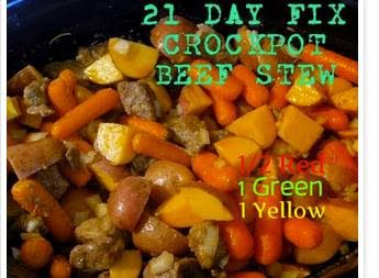 Stacy's Slice of Life: Easy 21 Day Fix Inspired Crock Pot Recipes to make your life easy! Crockpot Beef Stew, 21 Day Fix Recipes, Crockpot Recipes Beef Stew, Dry Ranch Dressing, Leftover Chicken Recipes, Beef Stew Crockpot, Paleo Crockpot, Crock Pot Recipes, Crockpot Beef