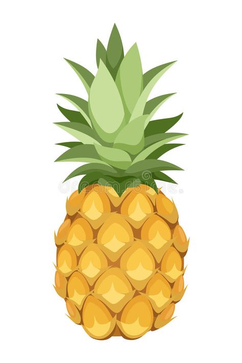 Pineapple Illustration Design, Pineapple Drawing, Pineapple Illustration, Pineapple Vector, Charleston Art, Healthy Nutrition Plan, Pineapple Images, Brown Spots Removal, Fruit Illustration