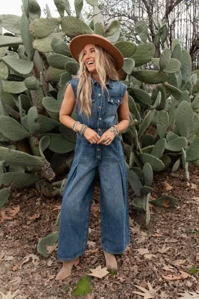 Best Selling Boho Jumpsuits | Three Bird Nest Denim Overalls Outfit, Boho Wardrobe, Bralette Outfit, Comfy Jumpsuits, Three Bird Nest, Boho Jumpsuit, Bird Nest, Wide Pants, Denim Overalls