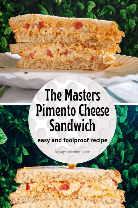 Masters Pimento Cheese Recipe, Old Fashioned Pimento Cheese Recipe, Masters Pimento Cheese, Pimento Cheese Sandwich, Classic Egg Salad Sandwich, Pimento Cheese Recipe, Pimento Cheese Sandwiches, Pimento Cheese Spread, Egg Salad Sandwich Recipe