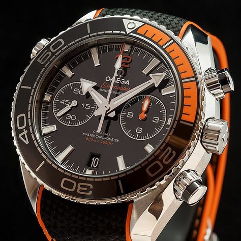 Omega Seamaster Chronograph, Omega Planet Ocean, Mens Dress Watches, Omega Seamaster Planet Ocean, Planet Ocean, Automatic Watches For Men, The Watch, Dive Watches, Omega Seamaster