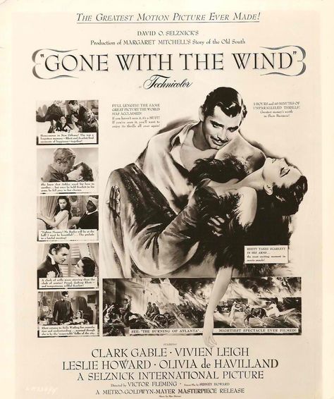 Gone With the Wind Gone With The Wind Wallpaper, Gone With The Wind Video Edit, Autumn Movies, Gone With The Wind Characters, Gone With The Wind Movie Poster, Gone With The Wind Rhett And Scarlett, Vivien Leigh Gone With The Wind, Movies Under The Stars, Margaret Mitchell