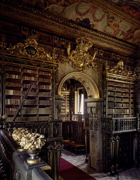 Look Inside the World’s Most Beautiful Libraries in a New 560-Page Photo Book by Massimo Listri | Colossal Laurentian Library, Massimo Listri, Beautiful Libraries, Old Libraries, Dream Library, Beautiful Library, Castle Aesthetic, Library Aesthetic, College Library