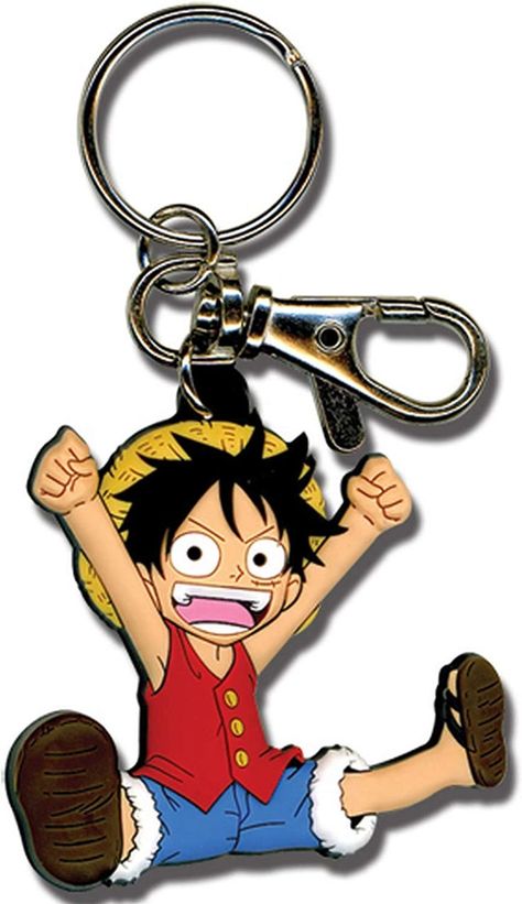 One Piece Luffy PVC Keychain Anime One Piece Keychain with Luffy Cute Version Luffy Keychain, One Piece Merch, Keychain Cute, One Piece Luffy, One Piece (anime), One Piece Anime, Special Features, Shoes Jewelry, One Piece