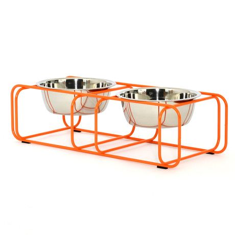 Elevated Dog Bowls, Dog Bowl Stand, Dog Food Bowls, Modern Pet, Dog Bowl, Food Bowl, Pet Bowls, Dog Bowls, Bowl Set