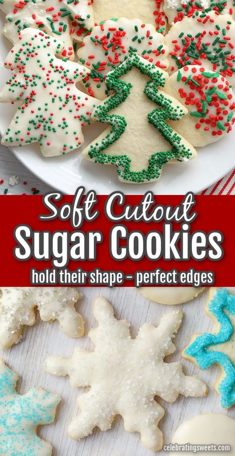 Buttery Cutout Cookies, Best Sugar Cookie Cutout Recipe, Easy Sugar Cookie Recipe Cut Outs, Sugar Cut Out Cookie Recipe, Chewy Sugar Cookie Recipe Cut Out, Christmas Sugar Cookie Recipe Cut Out, Easy Cut Out Sugar Cookies, Soft Christmas Cut Out Sugar Cookies, Sugar Butter Cookies