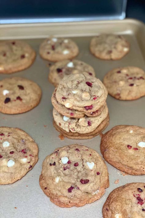 Jiffy Raspberry Muffin Mix Cookies, Cream Cheese Baking Chips, Cream Cheese Chips Cookies, Cream Cheese Chips Recipes, Cream Cheese Chip Cookies, Cream Cheese Chipits Recipes, Hersheys Cream Cheese Chips, Cookies With Cream Cheese Chips, Raspberry Cream Cheese Cookies