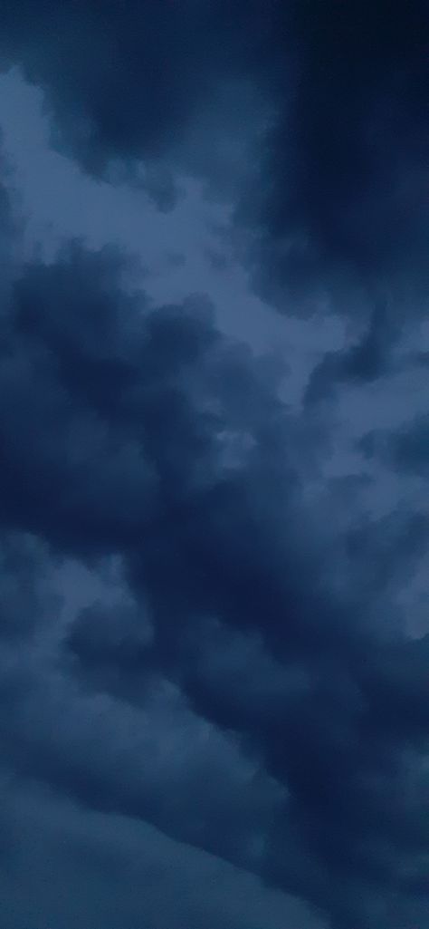 Dark Blue Clouds Aesthetic, Blue Clouds Wallpaper, Dark Blue Clouds, Blue Texture Background, Dark Red Wallpaper, Dark Blue Wallpaper, Blue Sky Clouds, Collection Ideas, Midnight Sky