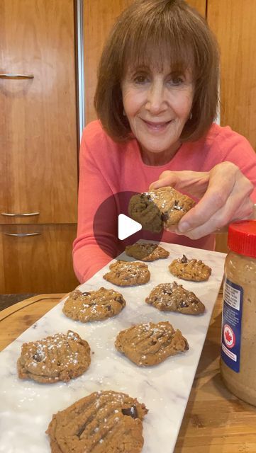 Rose Reisman on Instagram: "An oldie but a goodie. Peanut butter cookies are a classic. 🥜Here’s an easy, flourless version I like to keep on hand! Recipe details below:

INGREDIENTS 
1 cup peanut butter
¾ cup well packed brown sugar
1 egg
½ cup chocolate chips

INSTRUCTIONS 
1. Add peanut butter, brown sugar, egg and chocolate chips and mix well. 
2. Drop by tbsp onto parchment paper – bake at 350 F for 10 minutes for softer cookies, 15 for slightly crispier. 
3. Store in an airtight container or in freezer. Enjoy! 
.
.
.
#rosereisman #cookbookauthor #chefathome" Peanut Butter Eggs Recipe 3 Ingredients, Easy Peanut Butter Cookies No Egg, Home Made Reeses Peanut Butter Eggs, Chocolate Peanut Butter Eggs, Reese Peanut Butter Eggs, Jam Cake, Frosty Recipe, 3 Ingredient Cookies, Sugar Free Sweets