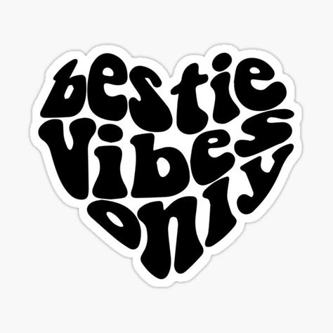 Bestie Vibes, Birthday Card Design, Black Stickers, Bullet Journal Writing, Positive Quotes For Life, Positive Mind, New Sticker, Pretty Wallpapers Backgrounds, Positive Words