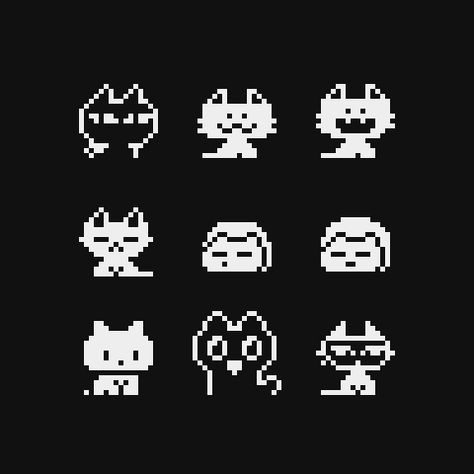 2bit Pixel Art, Brain Pixel Art, 8bit Icons, Pixel Art Website, Lego Printing, Black And White Pixel Art, Pixel Png, Pixel Characters, Easy Pixel Art