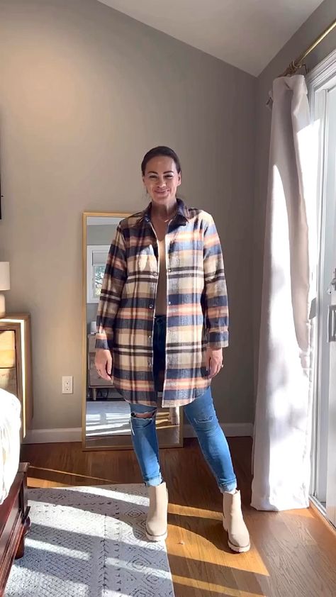 Shop EVALESS Color Block Plaid Shacket … and other curated products on LTK, the easiest way to shop everything from your favorite creators. Styling A Shacket, Plaid Shacket, Winter Style, Autumn Winter Fashion, Color Block, Winter Fashion, Fashion Inspo, Fall Winter, Plaid