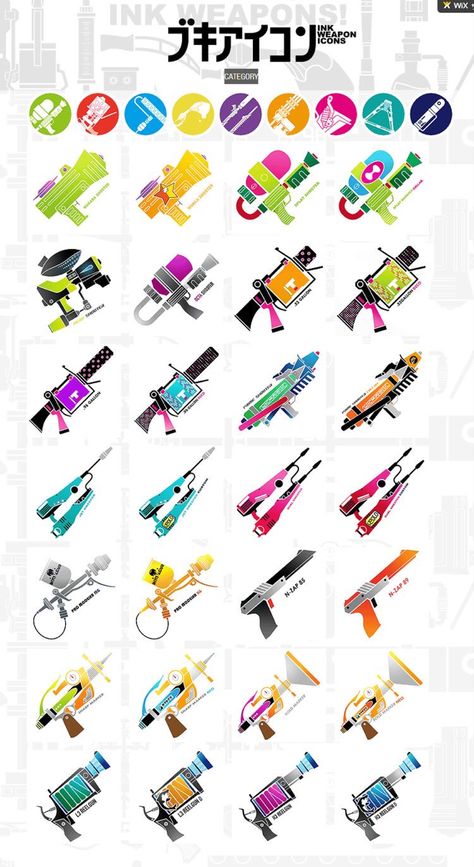 Nintendo Splatoon, Splatoon Art, Splatoon 2 Art, Element Symbols, Cosplay Tutorial, Character Design Animation, Art Style Inspiration, Drawing Reference Poses, Splatoon