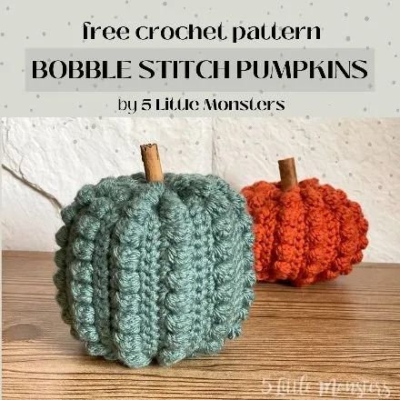 Free Crochet Patterns : Page 23 of 112 : 2000+ Free Crochet Patterns Crochet Pumpkin Hat, Pumpkin Patterns Free, Crochet Fall Decor, Pumpkin Patterns, Bobble Stitch Crochet, Crochet Pumpkins, Bobble Crochet, Crochet Bobble, Fall Crochet Patterns