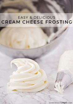 Best Cream Cheese Frosting Recipe, The Best Cream Cheese Frosting, Best Cream Cheese Frosting, Cream Cheese Frosting Easy, Whipped Cream Cheese Frosting, Cheese Frosting Recipe, Easy Frosting, Frosting Recipes Easy, Make Cream Cheese