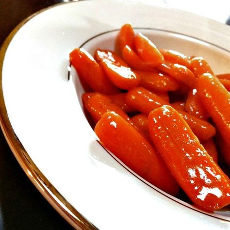 Chef John's Bourbon-Glazed Carrots Glazed Baby Carrots Recipe, Bourbon Glazed Carrots, Baby Carrots Recipe, Glazed Baby Carrots, Chef John Recipes, Baby Carrot Recipes, Carrots Side Dish, Glazed Carrots Recipe, Honey Glazed Carrots