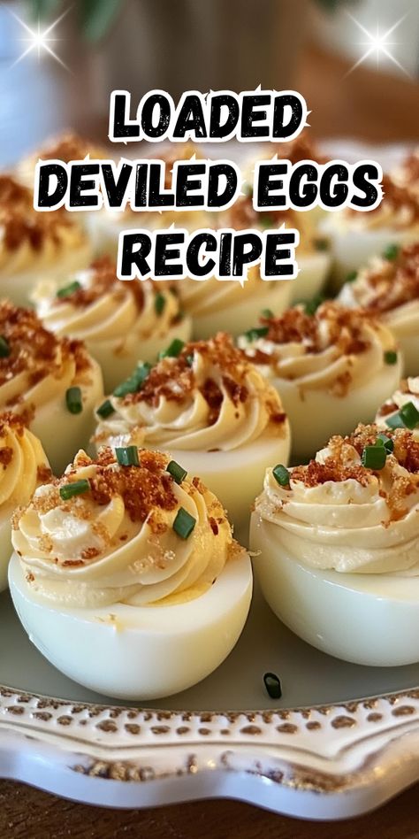 Black People Deviled Eggs Recipe, Loaded Deviled Eggs Recipe Best, Thanksgiving Deviled Eggs Ideas, Delived Egg Recipe, Unique Deviled Eggs, Eggs Appetizers, Loaded Deviled Eggs, Deviled Eggs Recipe Best, Bacon Deviled Eggs Recipe